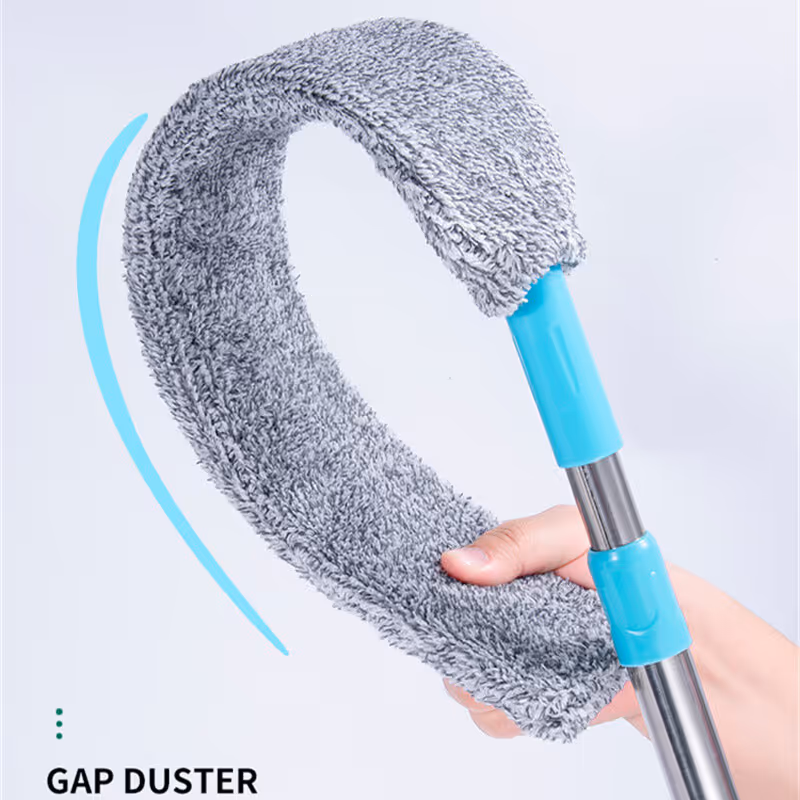 Multifunction Adjustable Microfiber Dust Brush Gap Mop - home cleaning essential