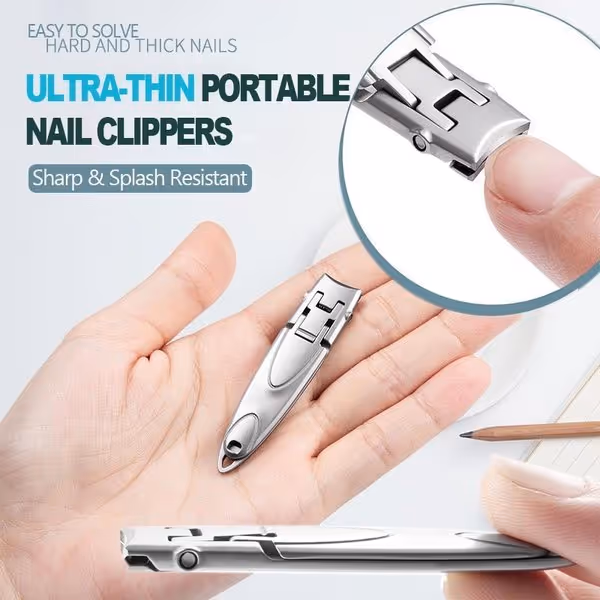 Ultra-thin Portable Nail Clippers - BUY 3 FREE SHIPPING